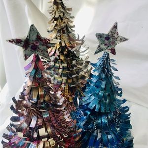 Handmade Hand-painted Holiday Trees